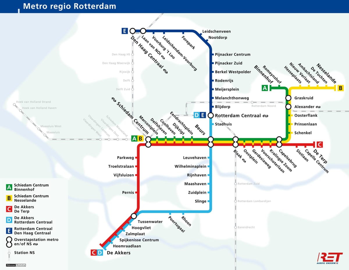 haagi metroo kaart